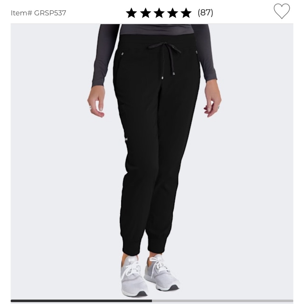 Greys anatomy black scrub
